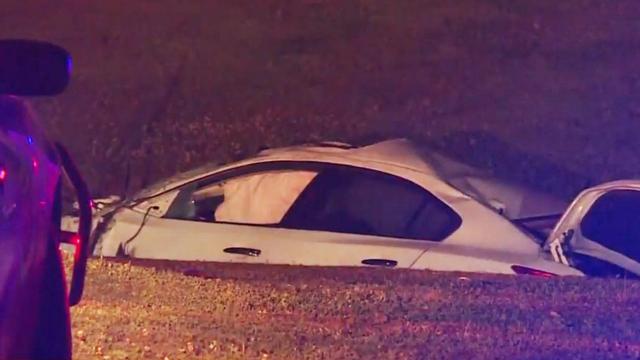 Police: Wanted felon led officers on 115 mph car chase before crashing in Durham 