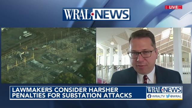 NC lawmakers consider harsher penalties for substation attacks
