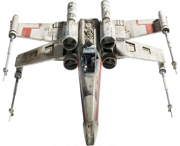 Long-lost 'Star Wars' X-wing model fetches over $3.1 million at auction