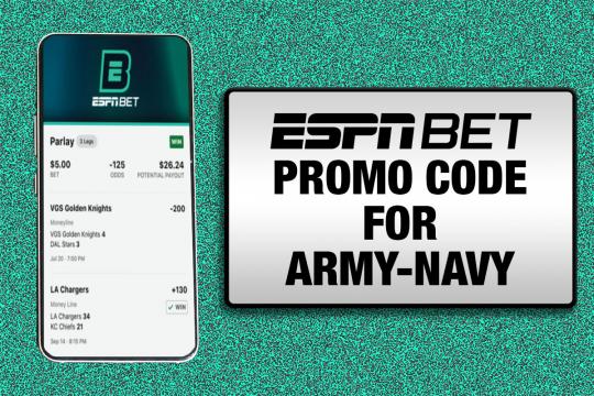 ESPN BET Promo Code for Army-Navy guarantees $250 bonus after any bet
