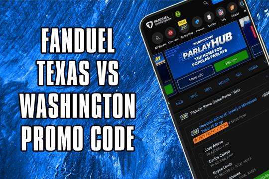 FanDuel promo code for Texas-Washington: Bet $5 on CFP semifinal, get $150 bonus