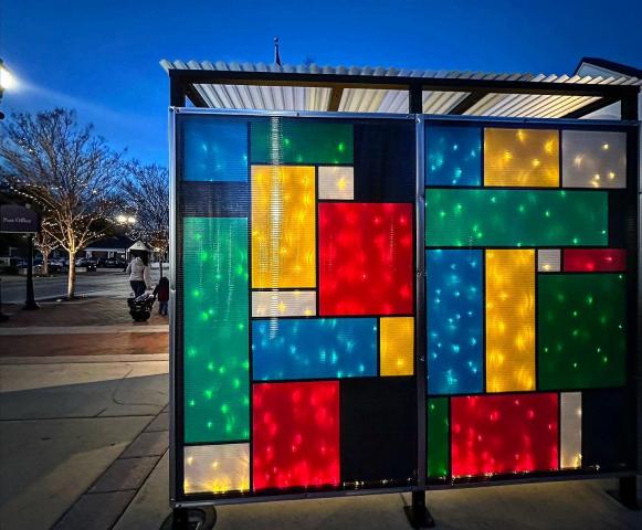 GLOW: Kaleidoscope mazes, glowing forts pop up in downtown Cary