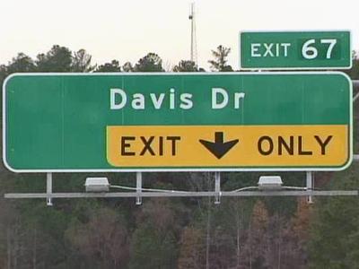 DOT to close N.C. 540 exit onto Davis Drive