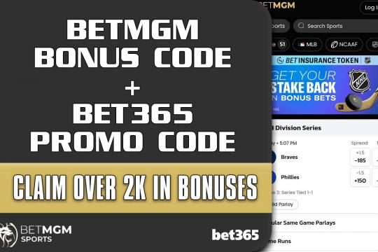 BetMGM bonus code + Bet365 promo code: Claim more than $2k in SF-KC bonuses