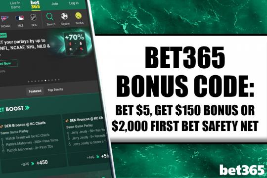 Bet365 bonus code lands $150 bonus or $2k bet for SF-KC, Swiftie Specials