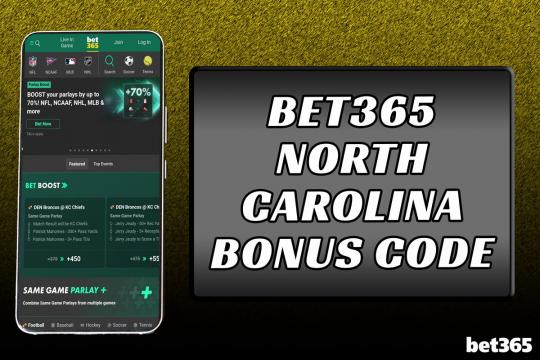 Bet365 NC bonus code WRALNC: Pre-register to start with up to $1,100 in bonuses 