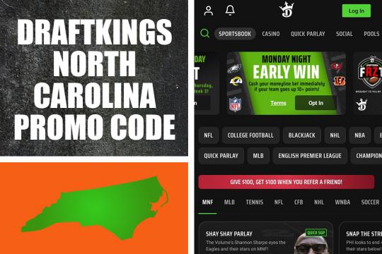 DraftKings NC Promo Code: $250 bonus for Duke-NC State, any game