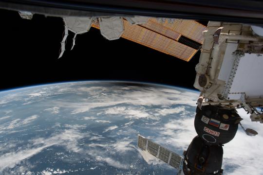 Will the astronauts aboard the ISS see the eclipse?