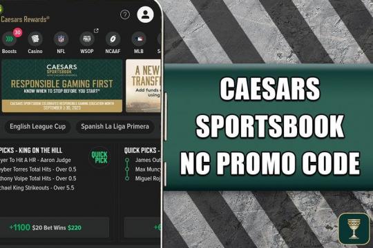 Caesars Sportsbook NC Promo Code WRALNCBG scores $150 Final Four bonus