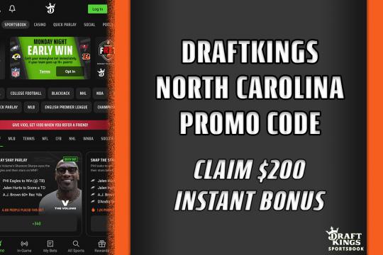 DraftKings NC Promo Code: Claim 40-1 return with $200 Final Four bonus