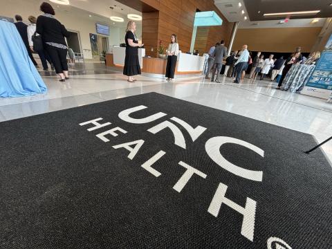 UNC staff and hospital executives got their first looks at the product of the years-long construction project: a new hospital dedicated entirely to surgery.