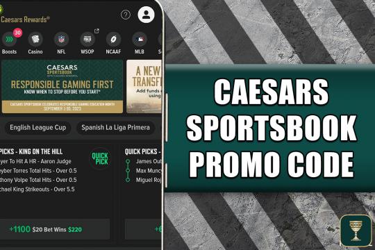 Caesars Sportsbook promo code WRAL1000: Use $1K first-bet for any NBA, NHL or MLB game