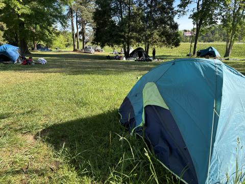 'Nowhere else to go:' Dozens living in encampment by Garner highway forced to move