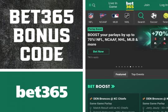 Bet365 bonus code WRALXLM: Score $1,000 safety net bet or $150 NBA bonus