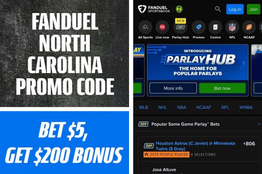 FanDuel NC promo code: Bet $5 on NBA or NHL, claim $200 guaranteed bonus