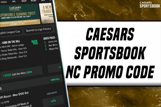 Caesars NC promo code WRAL1000: $1K bet offer for NBA Playoffs, MLB games