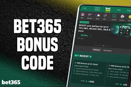 Bet365 bonus code WRALXLM supplies $150 bonus or $1K bet