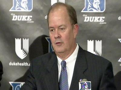 Duke News Conference on Coach David Cutcliffe