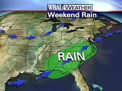 2 Chances for Rain This Weekend