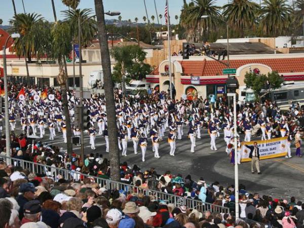 Broughton Marches in Rose Parade
