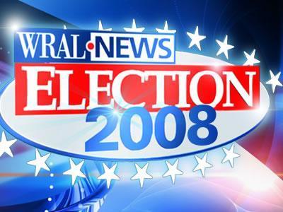 WRAL Election 2008 logo