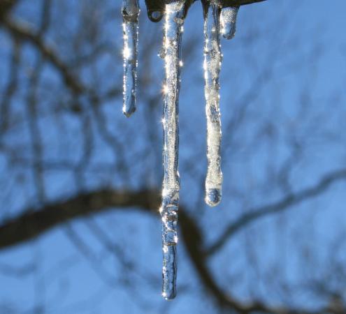 After Snow, Cold Weather Chills Triangle
