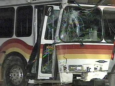 City Bus and Car Collided in Raleigh