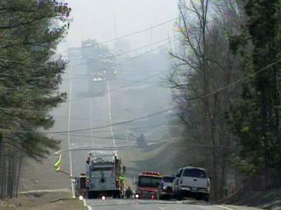 Wind, Dry Weather Cause Forest Fires