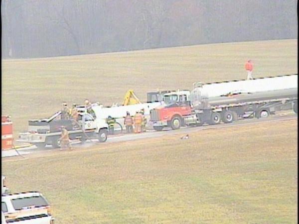 Fuel Tanker Spill in Johnston County