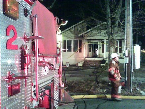Vacant Durham House Catches Fire