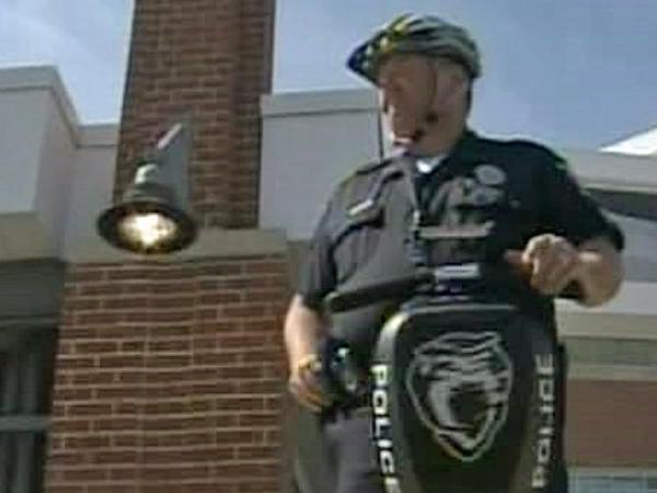 Officers on Segway Provide Tournament Security
