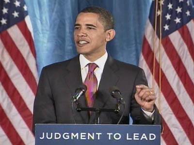 Obama Shifts Campaign to Iraq