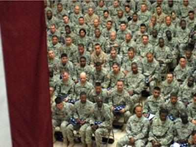 04/12/08: Fort Bragg soldiers become U.S. citizens in Iraq