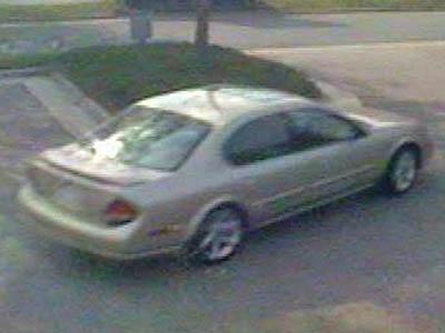Getaway car in bank robbery (April 25, 2008)