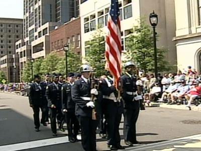 Salute to Our Troops Parade in Downtown Raleigh