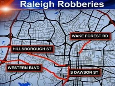 Raleigh Police Probing Armed Robberies