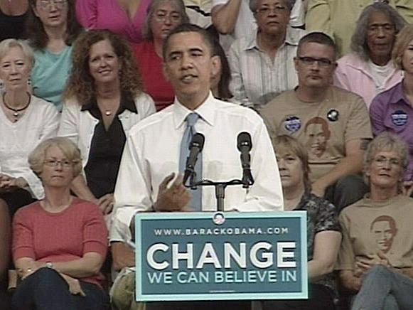 Barack Obama Campaigns in Wilmington