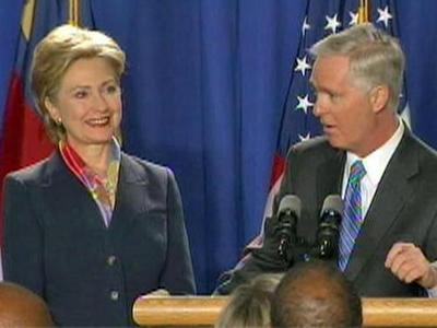 Clinton: Easley's endorsement 'politically very meaningful'