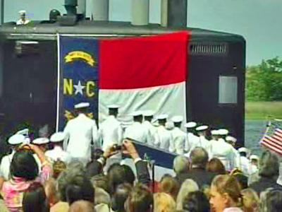 USS North Carolina 'brought to life' again