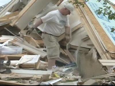 Clemmons residents clean up after tornado