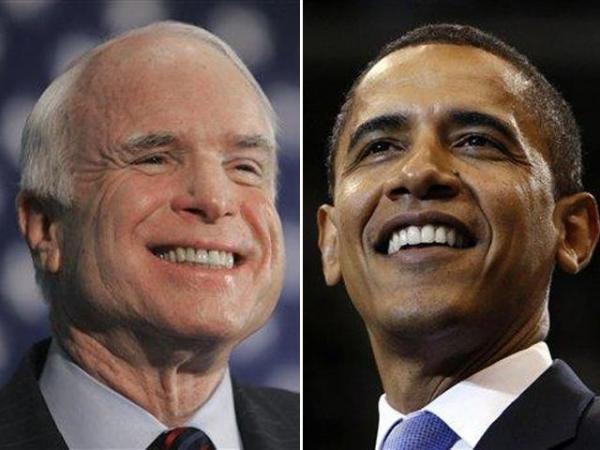 John McCain, Barack Obama