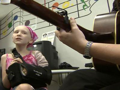 9-year-old patient pens song about cancer battle