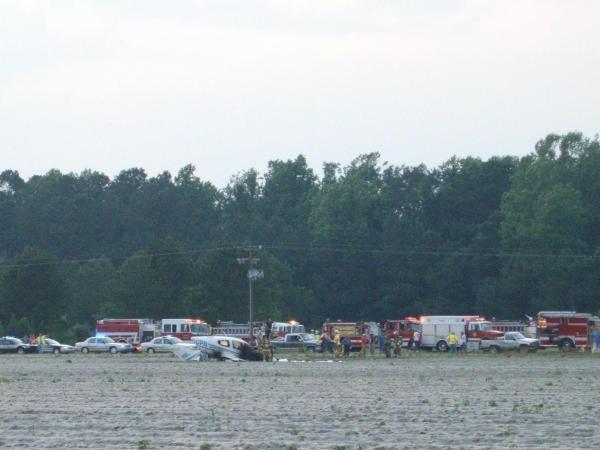 Plane crashes in Cumberland County