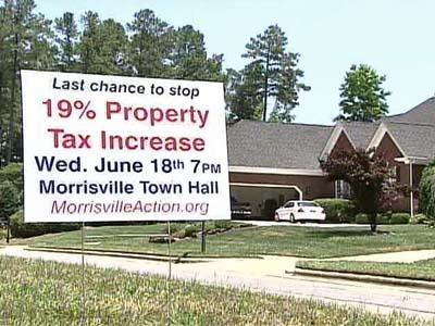 Morrisville considers property tax increase