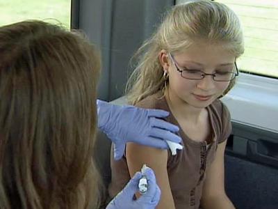 Children prepare for school with vaccinations