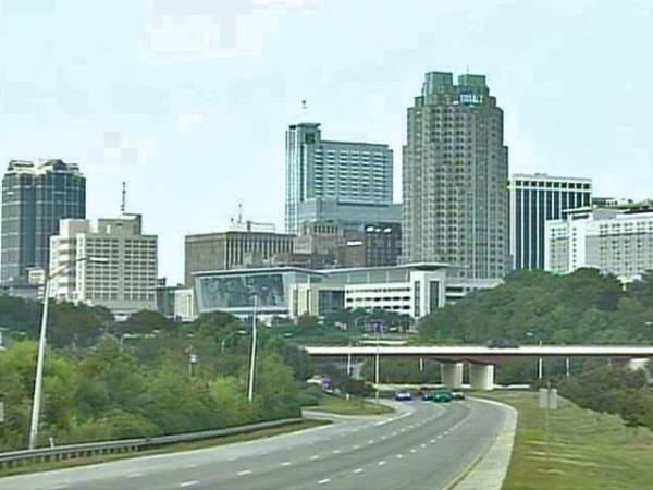 Raleigh skyline - with convention center