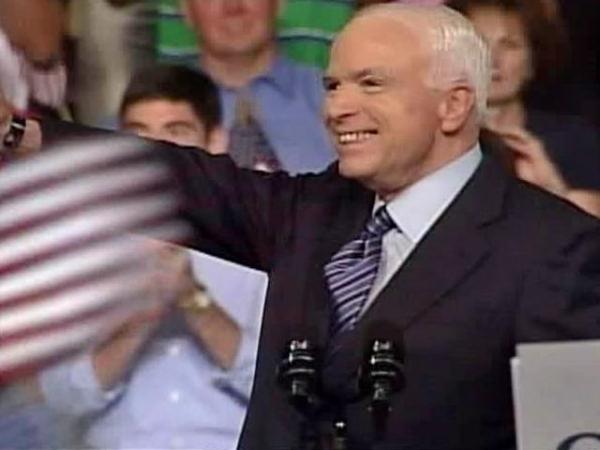 McCain introduces his veep