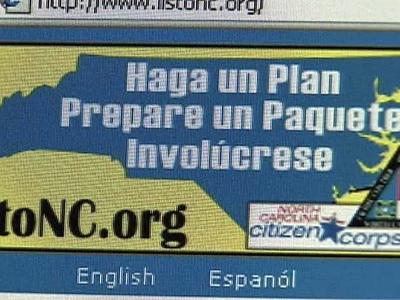 Efforts under way to help Spanish-speaking residents prepare for Hanna