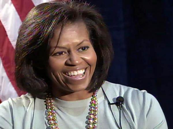 Web Only: Michelle Obama on female voters, campaigning, being a mom