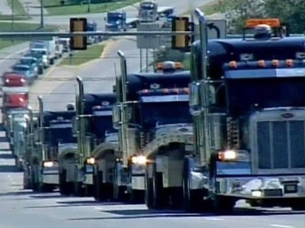 World's Largest Truck Convoy